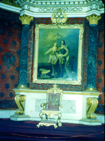 Peter the Great throne